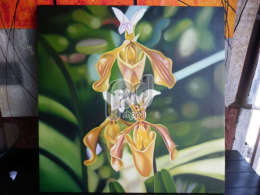 Картина "Орхидеи трио"