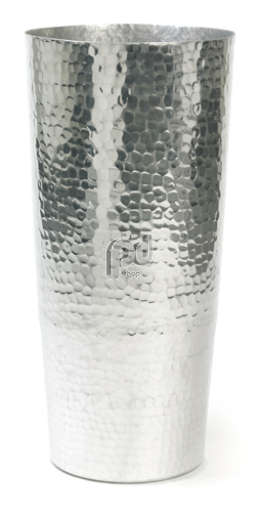 Chique Aluminium Hammered Vases