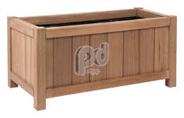 FSC Wooden Planter | Rectangular