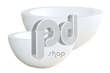 Fiberston Glossy White Bowl 